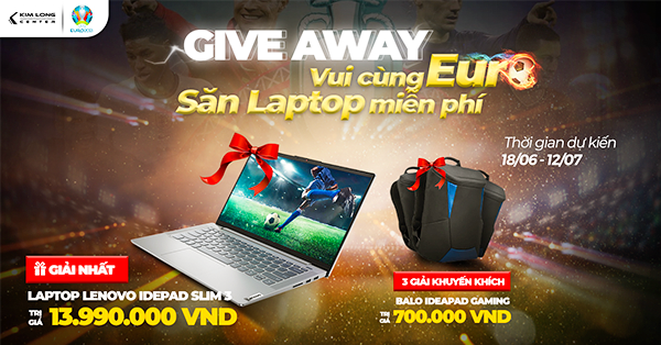 [GIVE AWAY] VUI CÙNG EURO - SĂN LAPTOP TRỊ GIÁ 13,990,000Đ